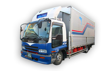 4t パワーゲート付きウィング車